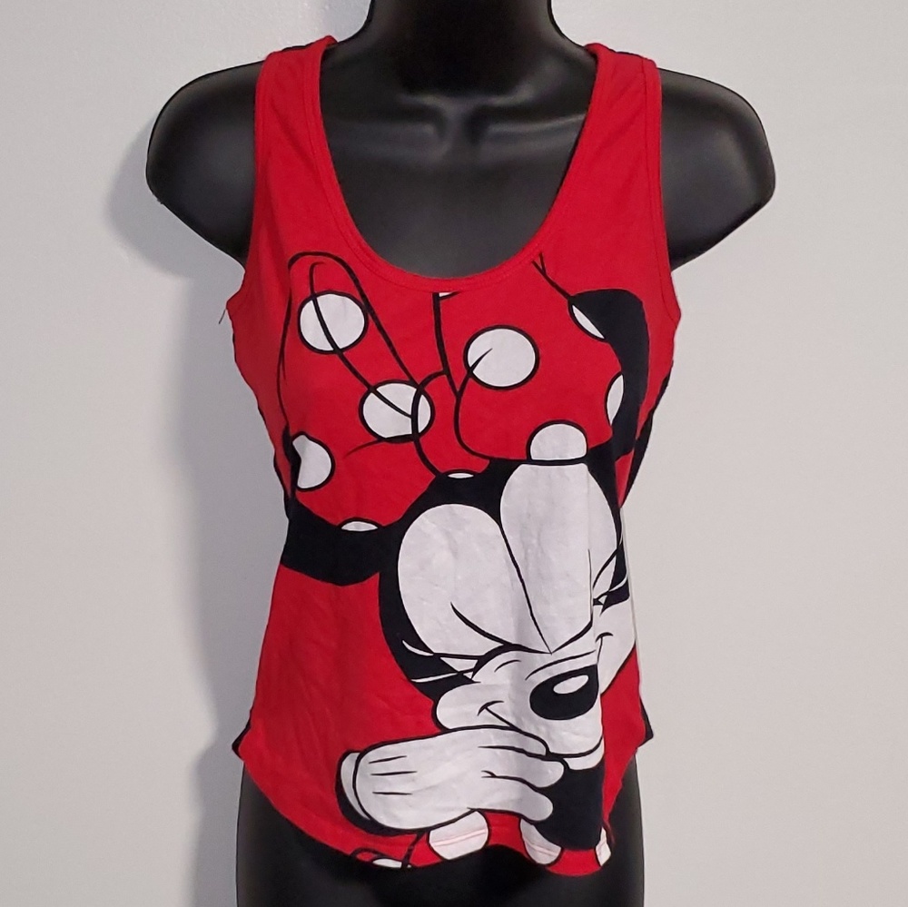 *Disney* Hugs Me Minnie Racerback Shirt - Picture 1 of 3